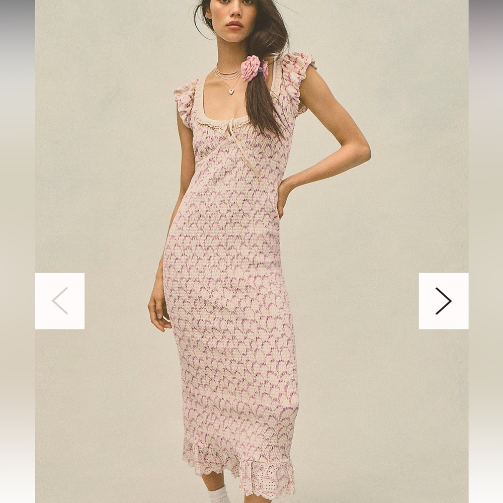Free People McKenna Midi Dress